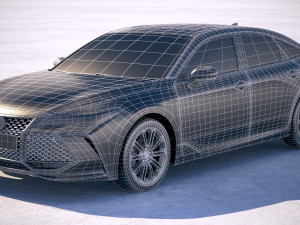 Toyota Avalon XSE V6 2019 3D Model