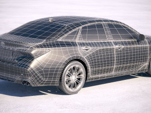Toyota Avalon XSE V6 2019 3D Model