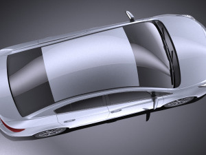 Toyota Avensis 2017 vray 3D Model
