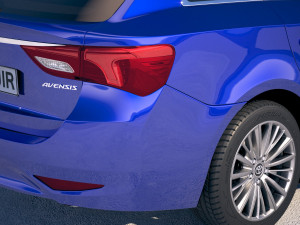 Toyota Avensis Touring Sports 2018 3D Модель