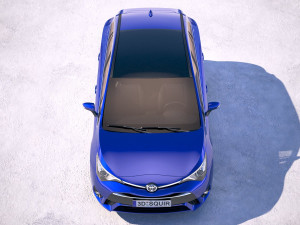 Toyota Avensis Touring Sports 2018 3D Модель