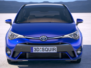 Toyota Avensis Touring Sports 2018 3D Модель