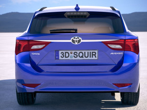 Toyota Avensis Touring Sports 2018 3D Модель