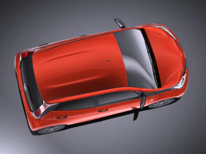 Toyota Aygo 2018 vray 3D Model