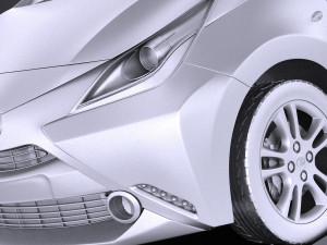 Toyota Aygo 2018 vray Modelo 3D