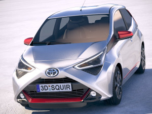 Toyota Aygo 2019 3D Model