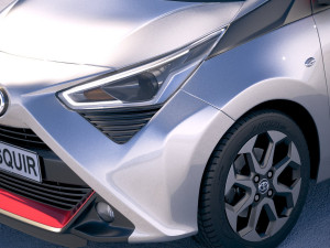 Toyota Aygo 2019 3D Model
