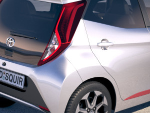 Toyota Aygo 2019 3D Model