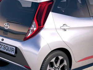 Toyota Aygo 2019 3D Model