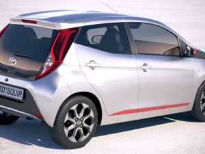 Toyota Aygo 2019 3D Model