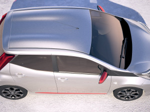 Toyota Aygo 2019 3D Model