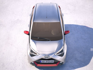 Toyota Aygo 2019 3D Model