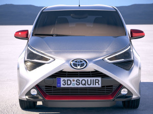 Toyota Aygo 2019 3D Model