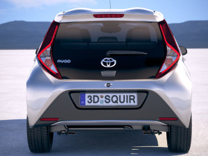 Toyota Aygo 2019 3D Model