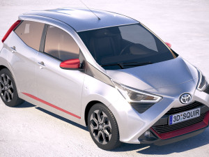 Toyota Aygo 2019 3D Model