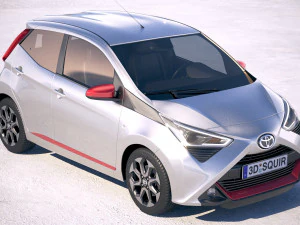 Toyota Aygo 2019 3D Model