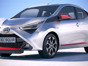 Toyota Aygo 2019 3D Model