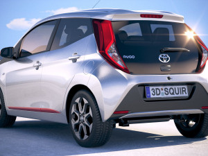 Toyota Aygo 2019 3D Model