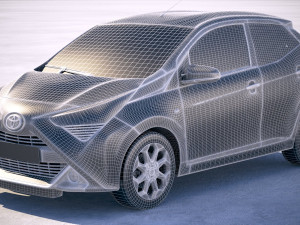 Toyota Aygo 2019 3D Model