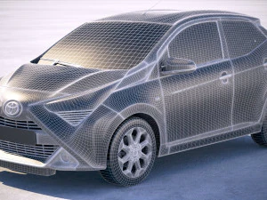 Toyota Aygo 2019 3D Model