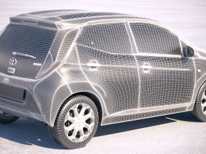 Toyota Aygo 2019 3D Model