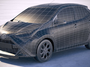 Toyota Aygo 2019 3D Model