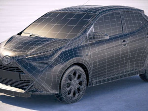 Toyota Aygo 2019 3D Model