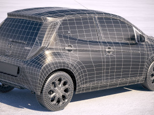 Toyota Aygo 2019 3D Model