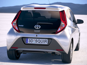 Toyota Aygo 3-door 2019 3D Model