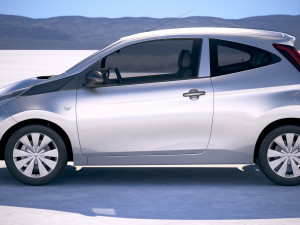 Toyota Aygo 3-door 2019 3D Model