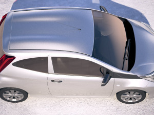 Toyota Aygo 3-door 2019 3D Model