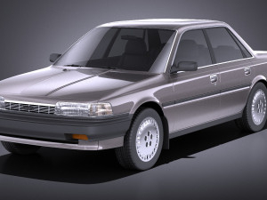 toyota camry 1987-1991 vray 3D Model