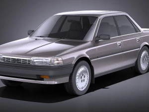 Toyota Camry 1987-1991 wersja Model 3D