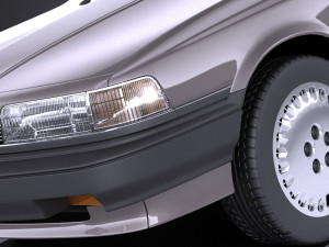Toyota Camry 1987-1991 vray 3D 모델