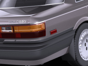 Toyota Camry 1987-1991 vray 3D 모델
