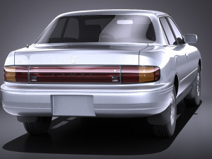 Toyota Camry 1992-1996 vray Model 3D
