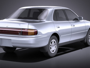 Toyota Camry 1992-1996 vray Model 3D
