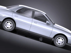 Toyota Camry 1992-1996 vray 3D Model