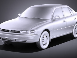 Toyota Camry 1992-1996 vray Model 3D