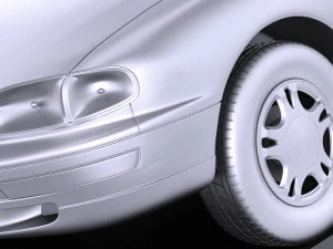 Toyota Camry 1992-1996 vray 3D Model