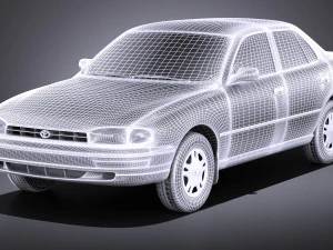 Toyota Camry 1992-1996 vray 3D Model