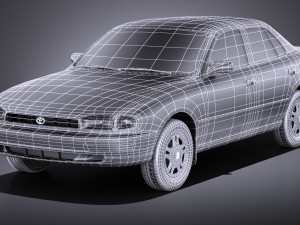 Toyota Camry 1992-1996 vray Model 3D