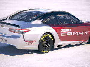 Toyota Camry Nascar 2018 Modello 3D