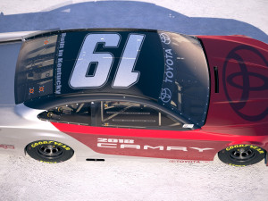 Toyota Camry Nascar 2018 Modello 3D