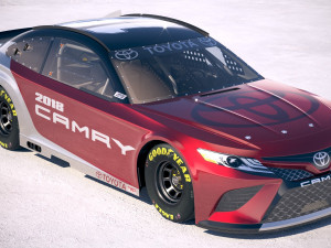 Toyota Camry Nascar 2018 Modello 3D