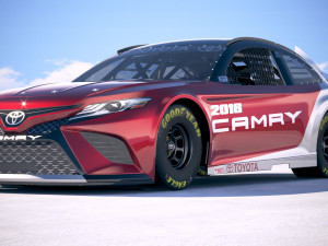 Toyota Camry Nascar 2018 Modello 3D