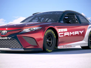 Toyota Camry Nascar 2018 3D Model