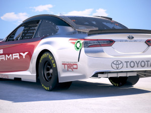 Toyota Camry Nascar 2018 Modello 3D