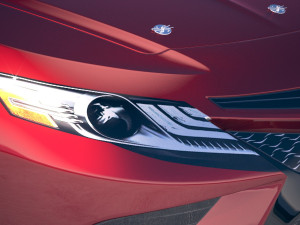 Toyota Camry Nascar 2018 Modello 3D