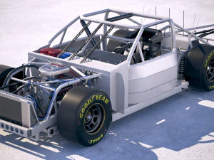 Toyota Camry Nascar 2018 3D Model